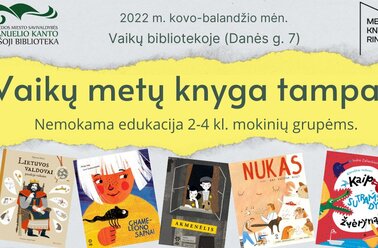 Edukacija „Vaikų metų knyga tampa...“